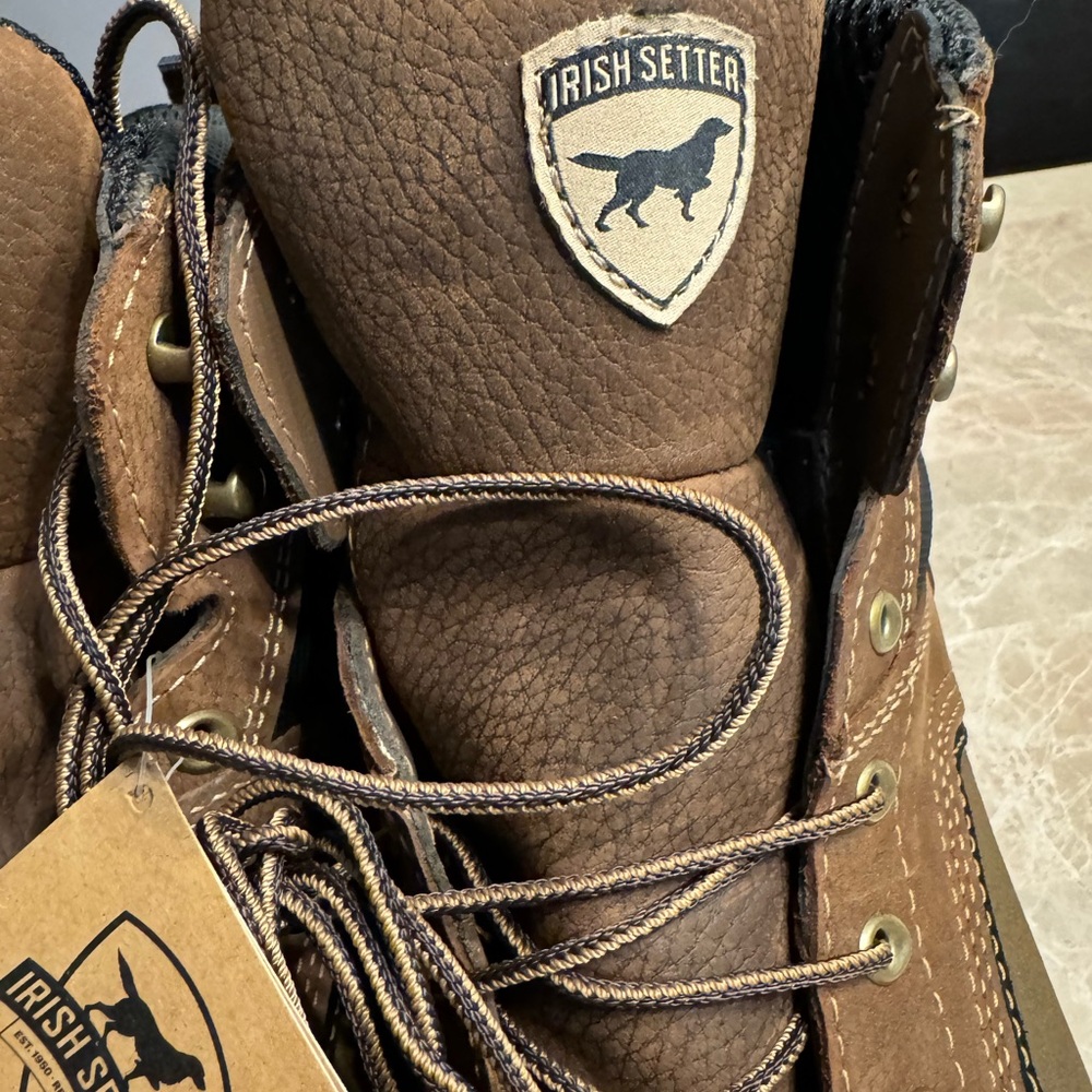 Irish Setter, MEN'S 6in. WATERPROOF SAFETY-TOE BOOT - Picture 5 of 9